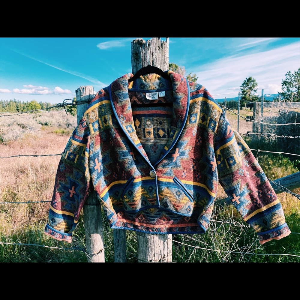 Oversized Western Blazer